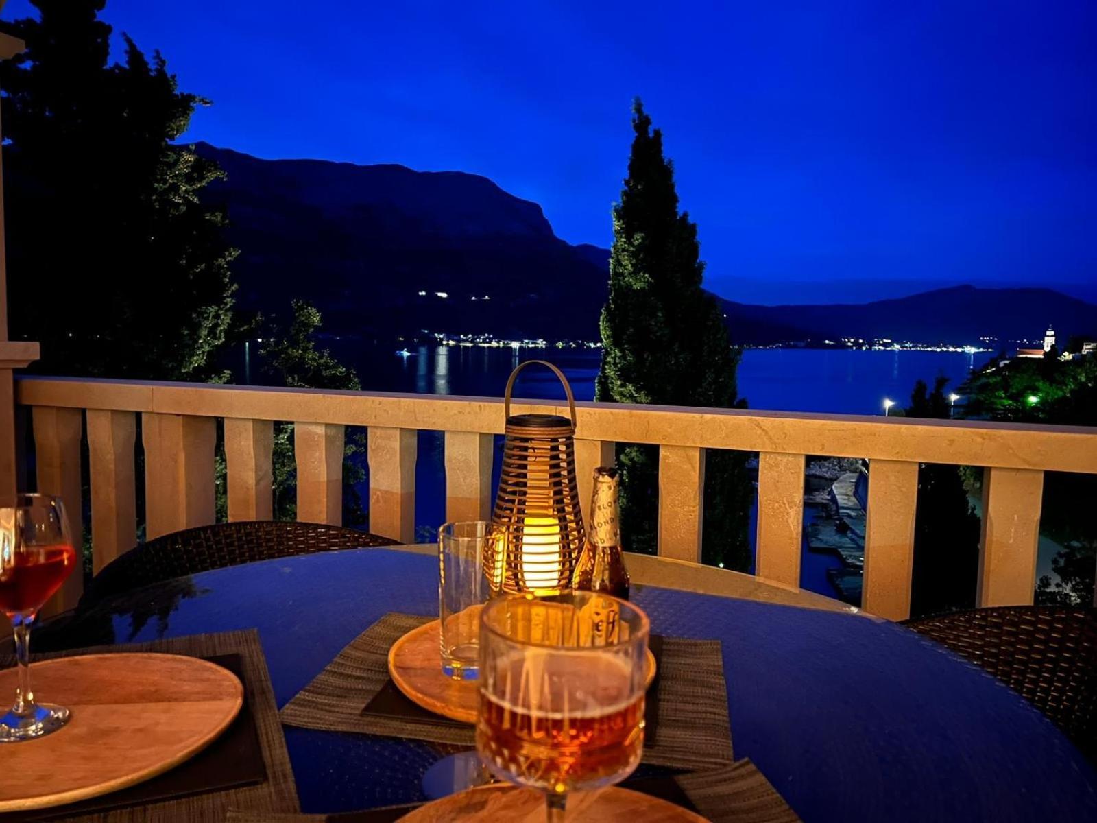 Villa Jade Apartments Front Row Sea View - Walk To Korcula Old Town Medvinjak Eksteriør billede