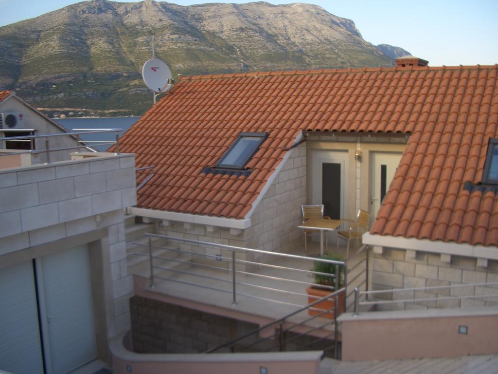 Villa Jade Apartments Front Row Sea View - Walk To Korcula Old Town Medvinjak Værelse billede
