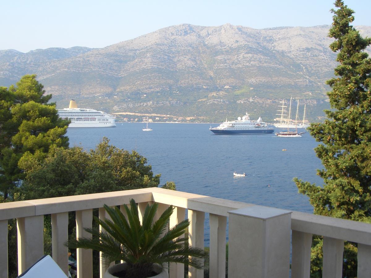 Villa Jade Apartments Front Row Sea View - Walk To Korcula Old Town Medvinjak Eksteriør billede