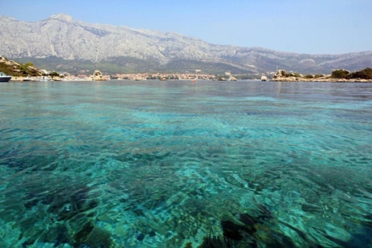 Villa Jade Apartments Front Row Sea View - Walk To Korcula Old Town Medvinjak Eksteriør billede